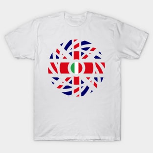 British Italian Multinational Patriot Flag Series T-Shirt